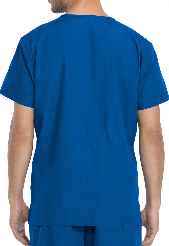 Dickies Scrubs Unisex Top and Pant Set Royal Blue | scrub-supply.com