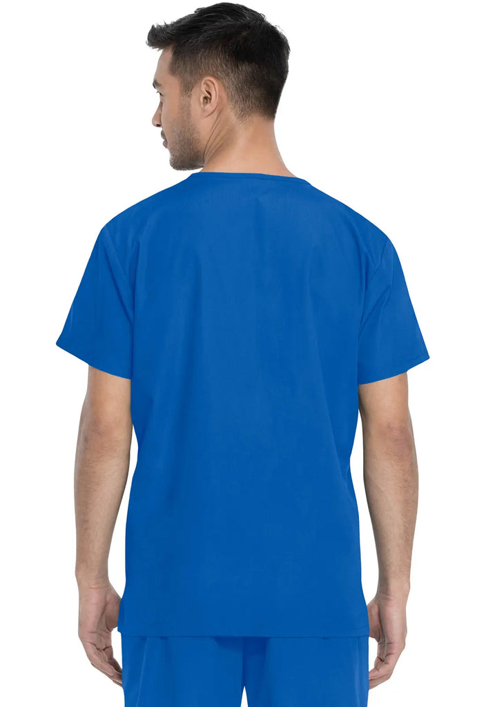 Dickies Scrubs Unisex Top and Pant Set Royal Blue | scrub-supply.com