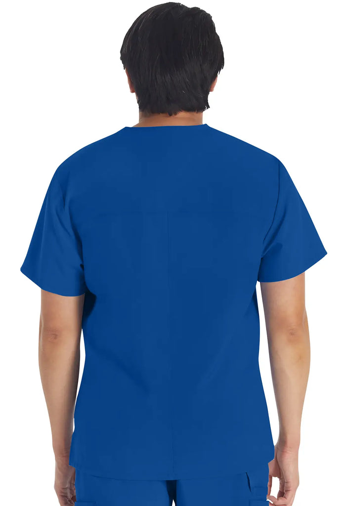 Dickies Scrubs 5-Pocket Men's V-Neck Top Galaxy Blue | scrub-supply.com