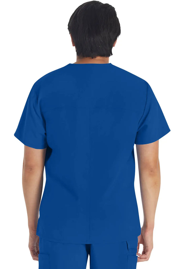 Dickies Scrubs 5-Pocket Men's V-Neck Top Galaxy Blue | scrub-supply.com