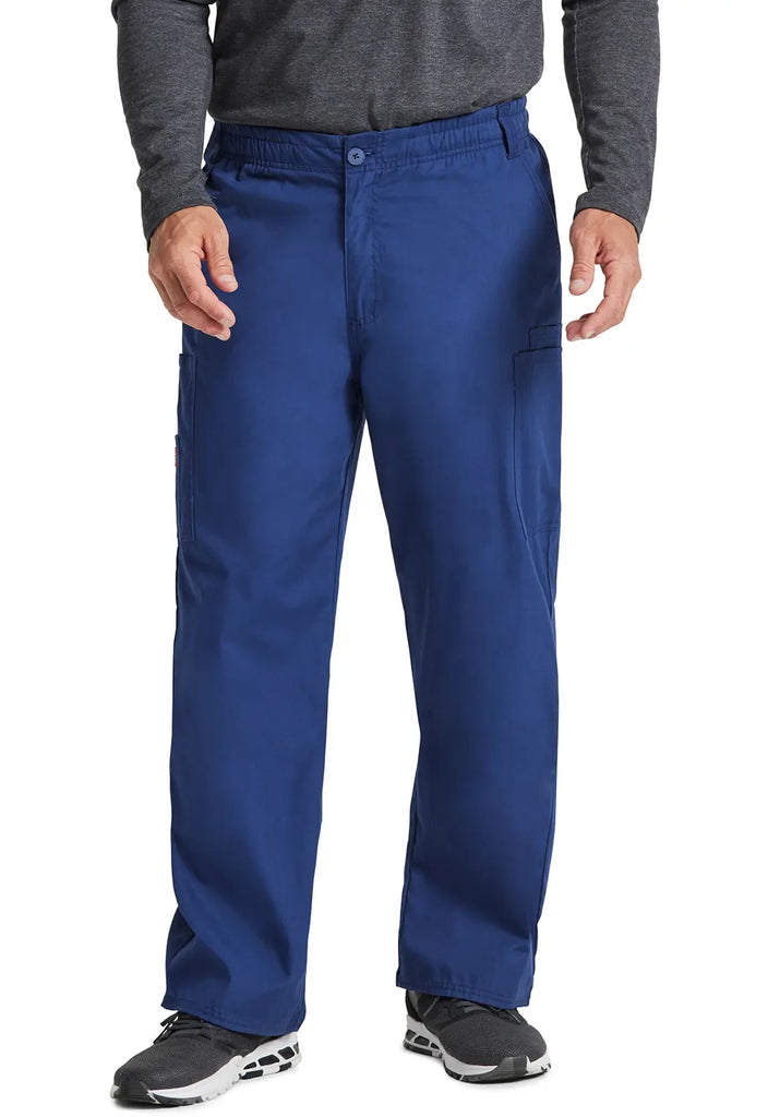 Dickies Scrubs Men's Zip Fly Pull-On Pant Navy | scrub-supply.com