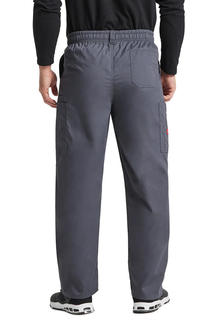 Dickies Scrubs Men's Zip Fly Pull-On Pant Pewter | scrub-supply.com