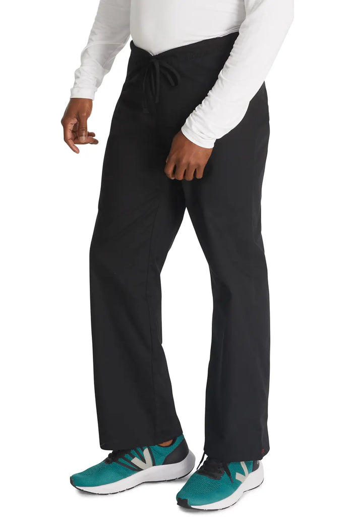 Dickies Scrubs Unisex Drawstring Pant Black | scrub-supply.com