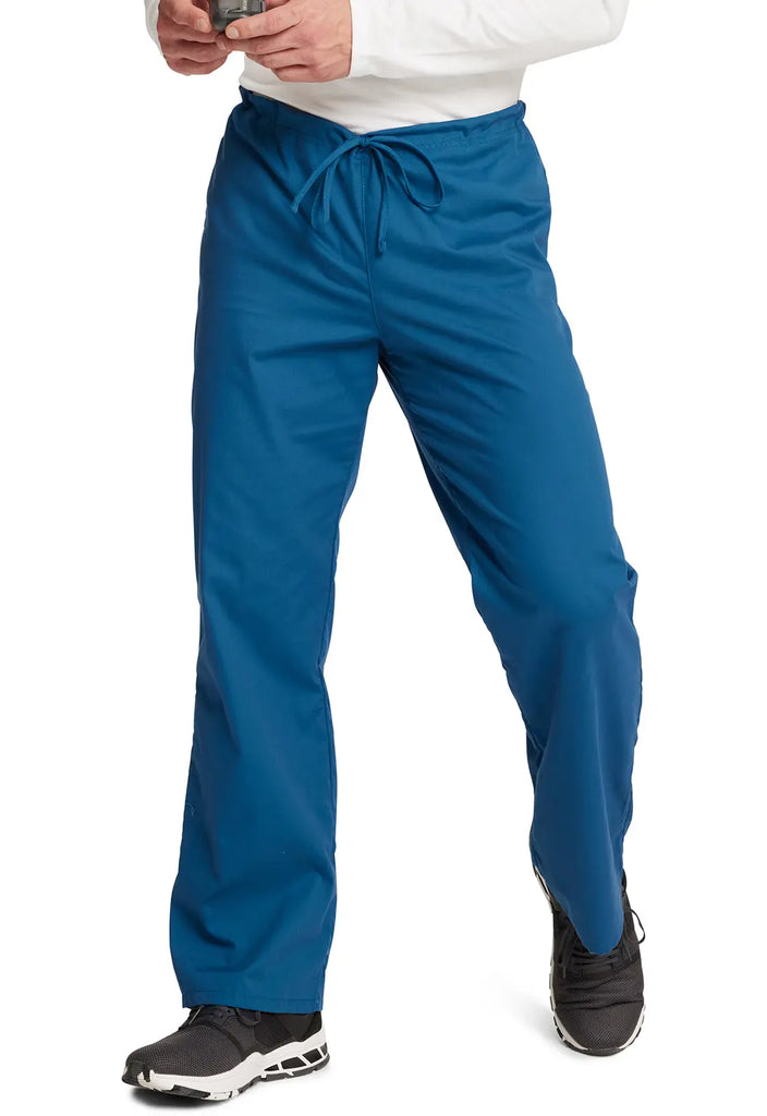 Dickies Scrubs Unisex Drawstring Pant Caribbean Blue | scrub-supply.com