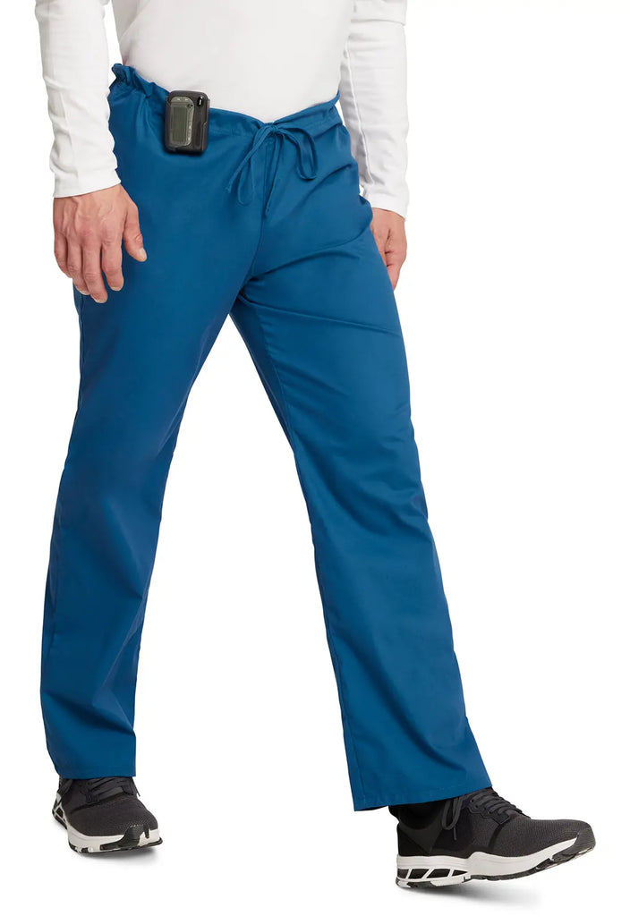 Dickies Scrubs Unisex Drawstring Pant Caribbean Blue | scrub-supply.com