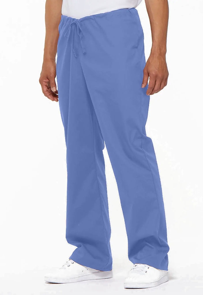 Dickies Scrubs Unisex Drawstring Pant Ceil Blue | scrub-supply.com