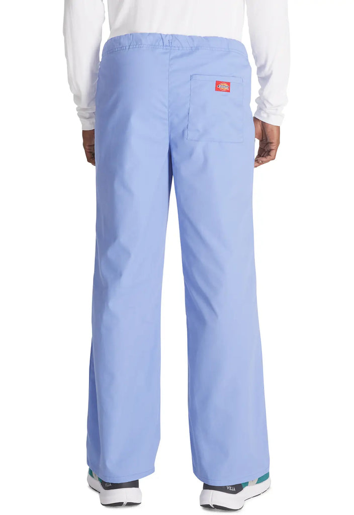 Dickies Scrubs Unisex Drawstring Pant Ceil Blue | scrub-supply.com