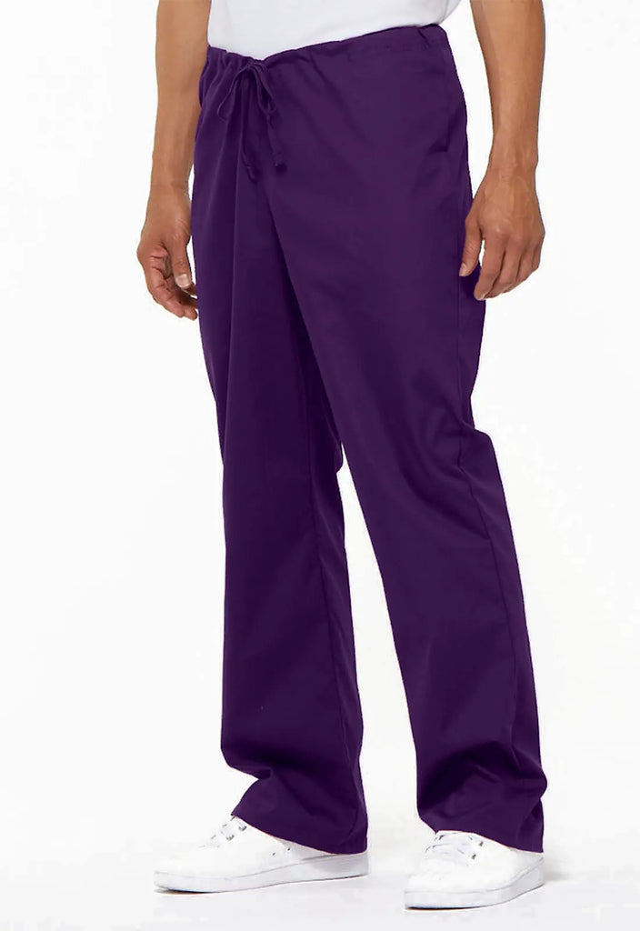 Dickies Scrubs Unisex Drawstring Pant Eggplant | scrub-supply.com