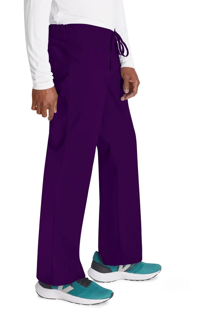 Dickies Scrubs Unisex Drawstring Pant Eggplant | scrub-supply.com