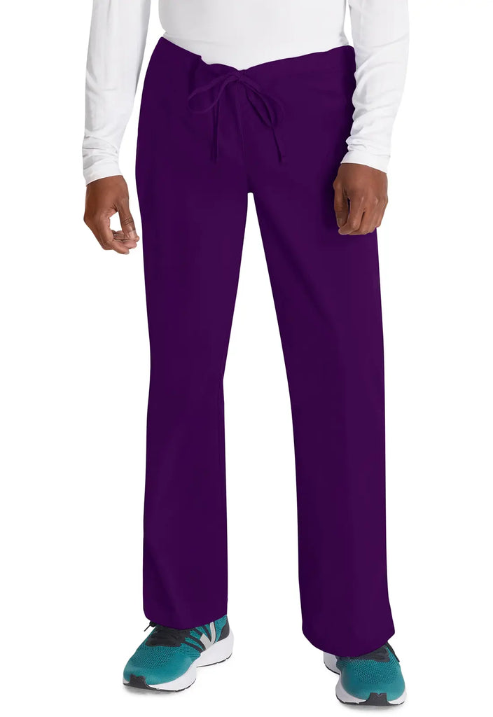 Dickies Scrubs Unisex Drawstring Pant Eggplant | scrub-supply.com