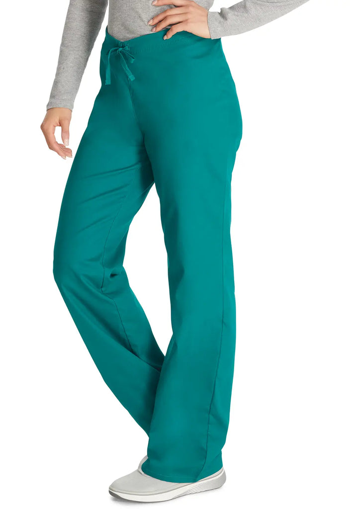 Dickies Scrubs Unisex Drawstring Pant Hunter Green | scrub-supply.com