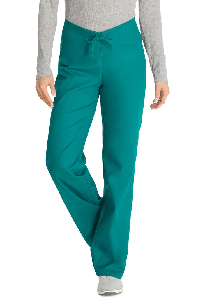 Dickies Scrubs Unisex Drawstring Pant Hunter Green | scrub-supply.com