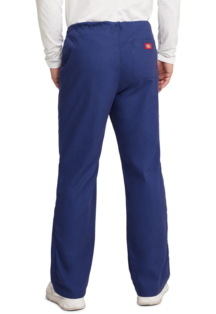 Dickies Scrubs Unisex Drawstring Pant Navy | scrub-supply.com