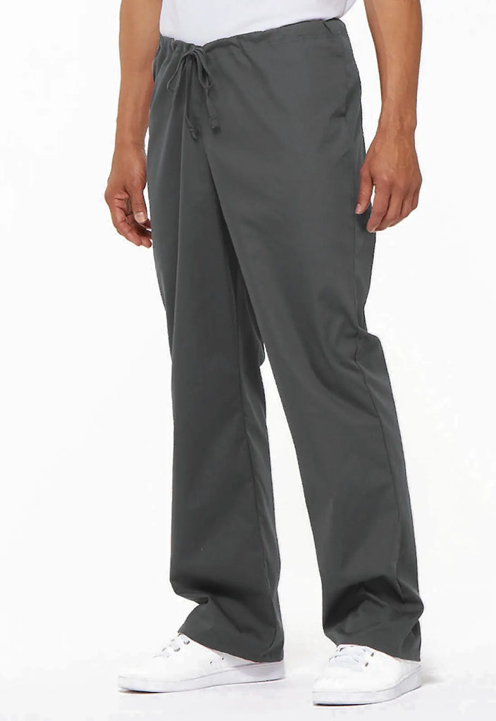 Dickies Scrubs Unisex Drawstring Pant Pewter | scrub-supply.com