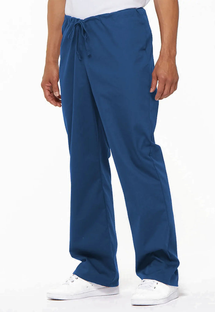 Dickies Scrubs Unisex Drawstring Pant Royal Blue | scrub-supply.com