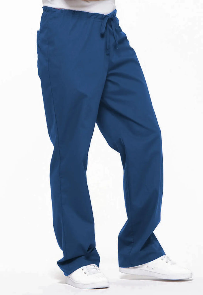 Dickies Scrubs Unisex Drawstring Pant Royal Blue | scrub-supply.com