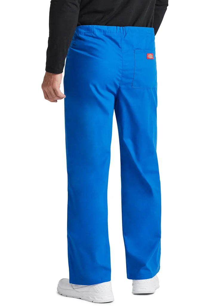 Dickies Scrubs Unisex Drawstring Pant Royal Blue | scrub-supply.com