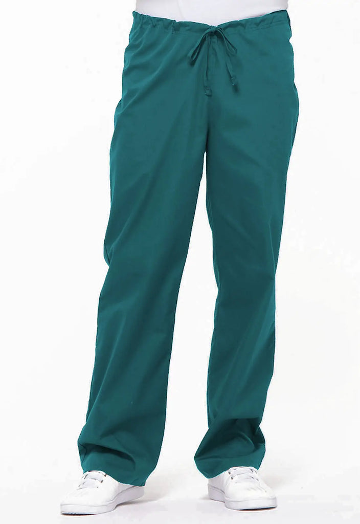 Dickies Scrubs Unisex Drawstring Pant Teal | scrub-supply.com