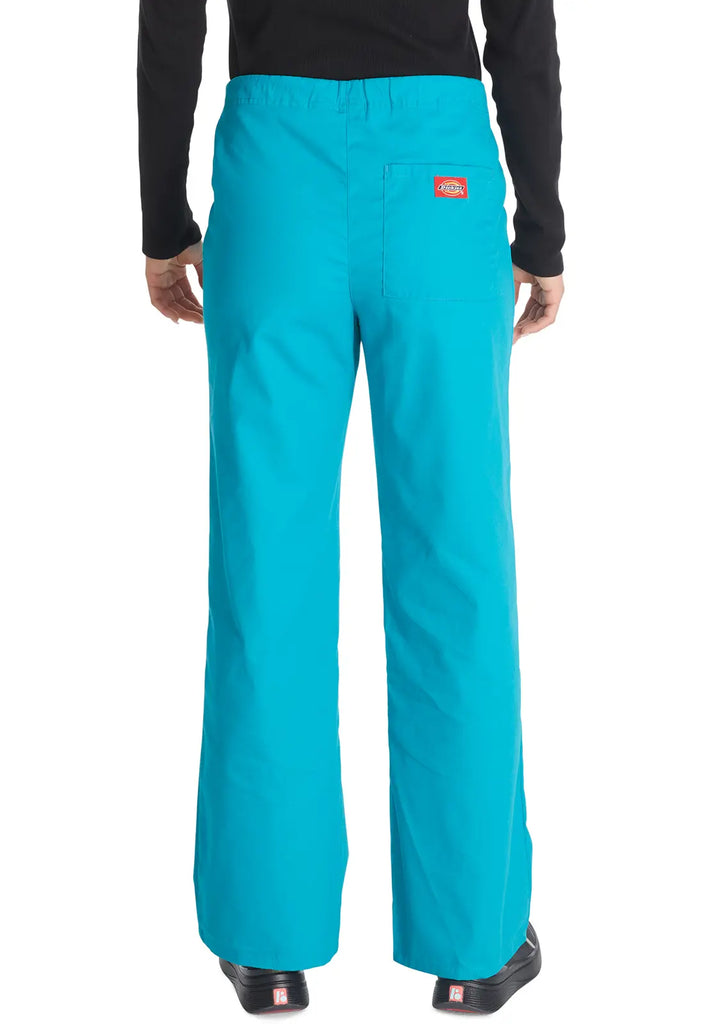 Dickies Scrubs Unisex Drawstring Pant Teal | scrub-supply.com