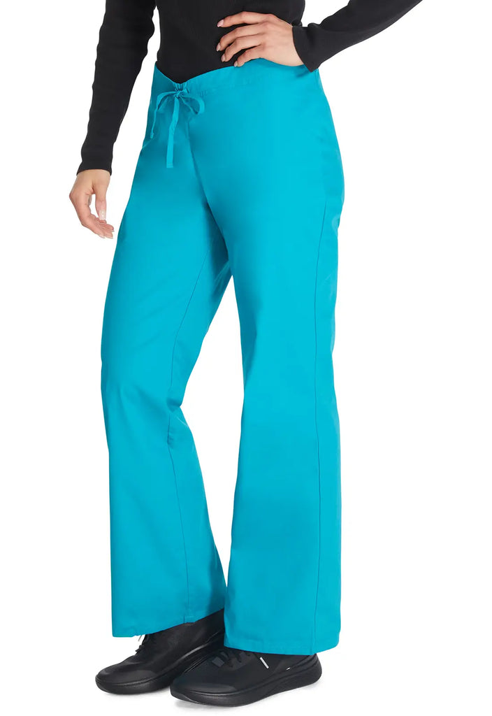 Dickies Scrubs Unisex Drawstring Pant Teal | scrub-supply.com