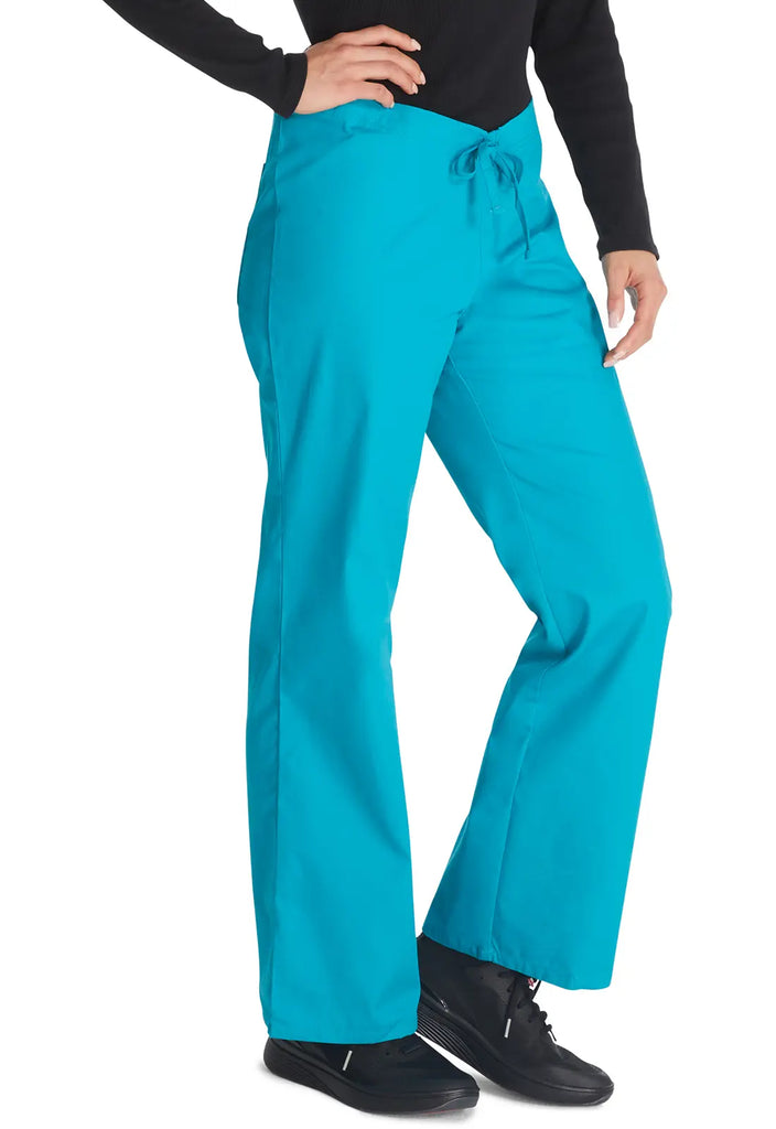 Dickies Scrubs Unisex Drawstring Pant Teal | scrub-supply.com