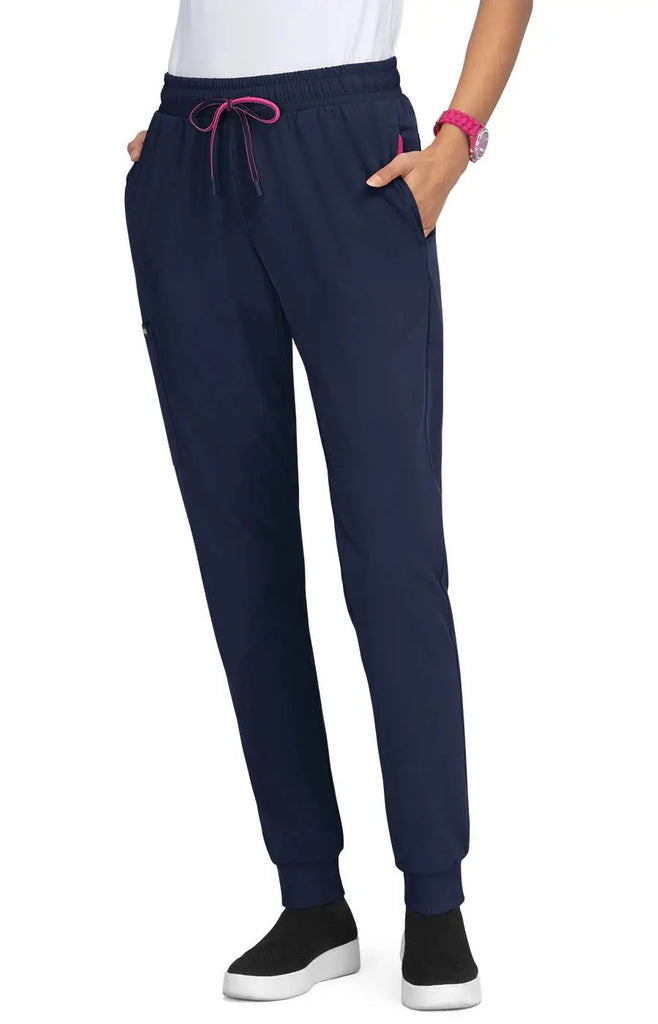 Koi Scrubs Shanelle Jogger Pant Navy | scrub-supply.com