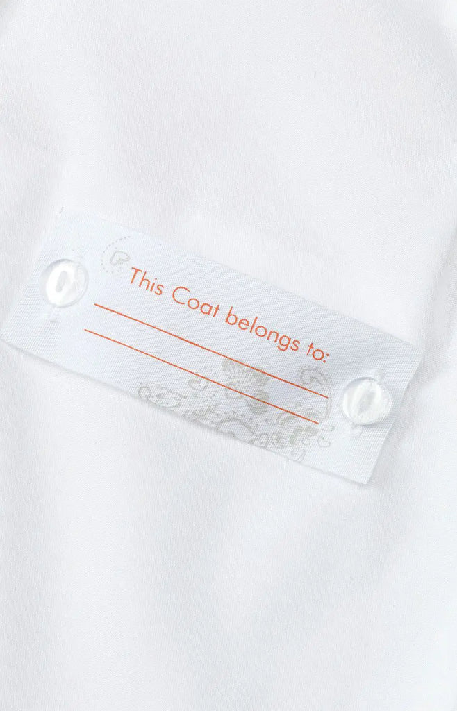 Koi Scrubs Hampton Lab Coat White | scrub-supply.com