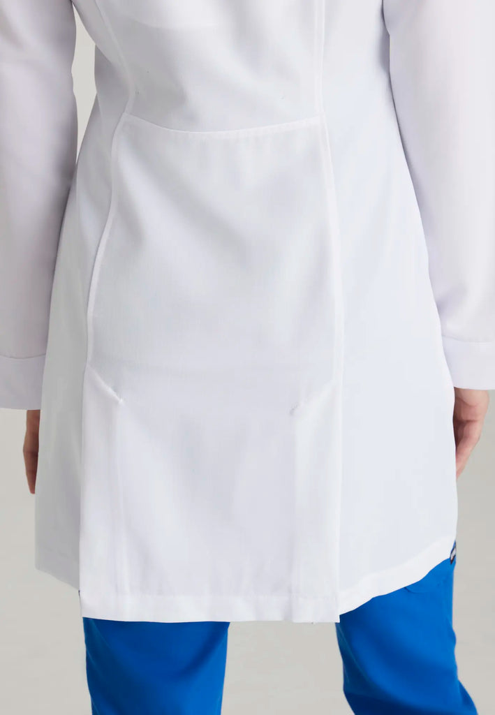 Barco Scrubs Women's Eve Lab Coat White | scrub-supply.com