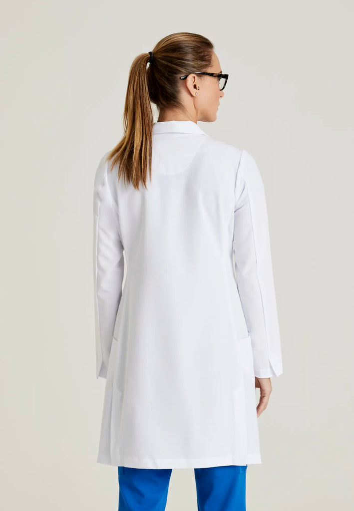 Barco Scrubs Women's Penelope Lab Coat White | scrub-supply.com