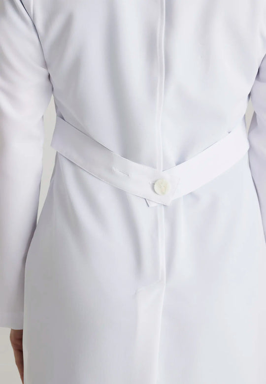 Barco Scrubs Women's Brooke Lab Coat White | scrub-supply.com