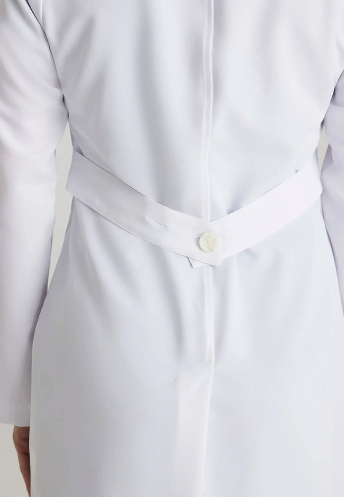 Barco Scrubs Women's Brooke Lab Coat White | scrub-supply.com