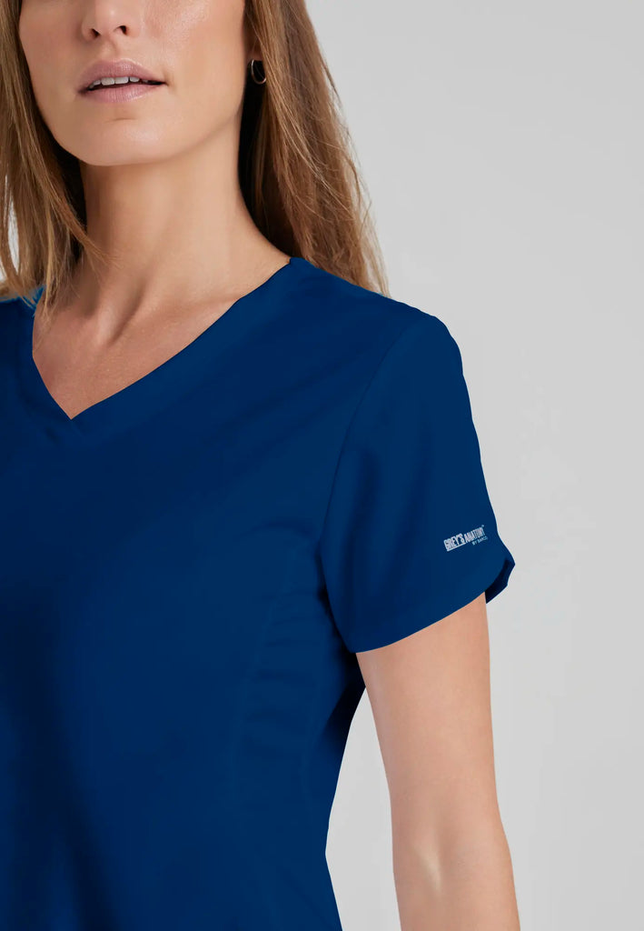 Barco Scrubs Women's Cora Top Indigo | scrub-supply.com