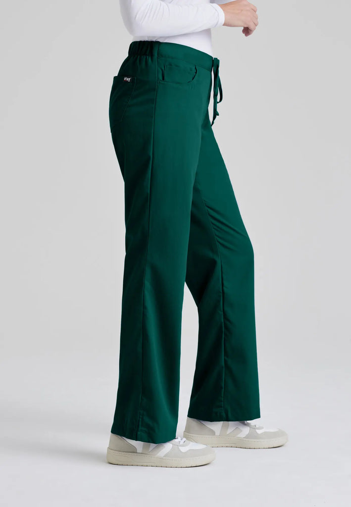 Barco Scrubs Women's Riley Pant Hunter Green | scrub-supply.com