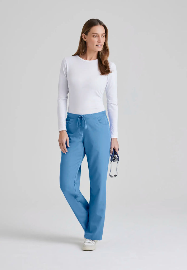 Barco Scrubs Women's Riley Pant Ceil Blue | scrub-supply.com