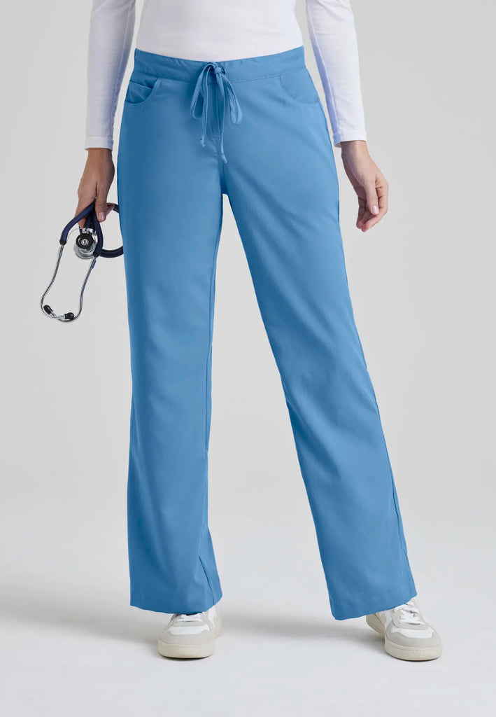 Barco Scrubs Women's Riley Pant Ceil Blue | scrub-supply.com