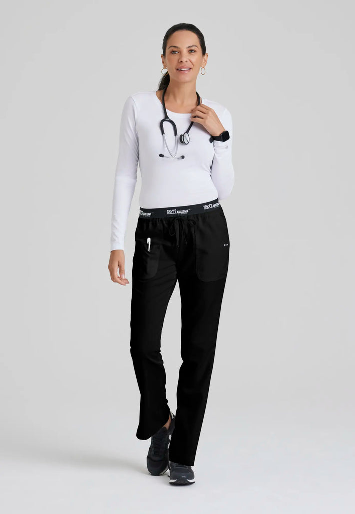 Barco Scrubs Women's Aubrey Pant Black | scrub-supply.com