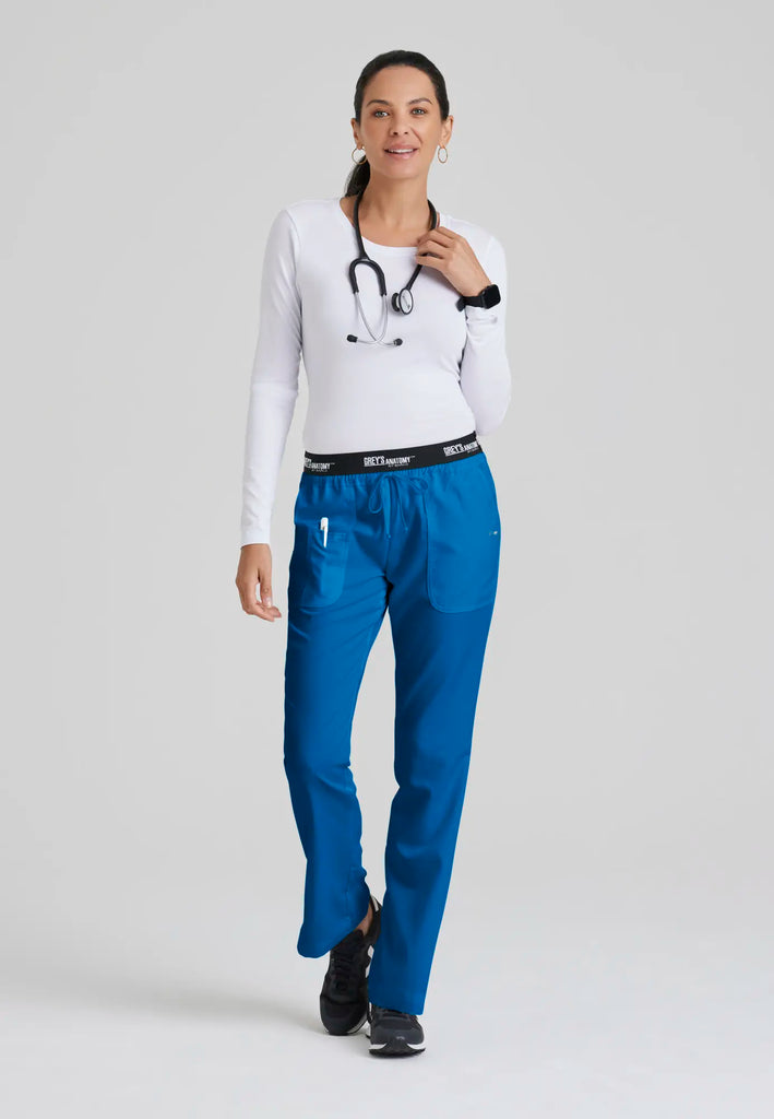 Barco Scrubs Women's Aubrey Pant New Royal | scrub-supply.com