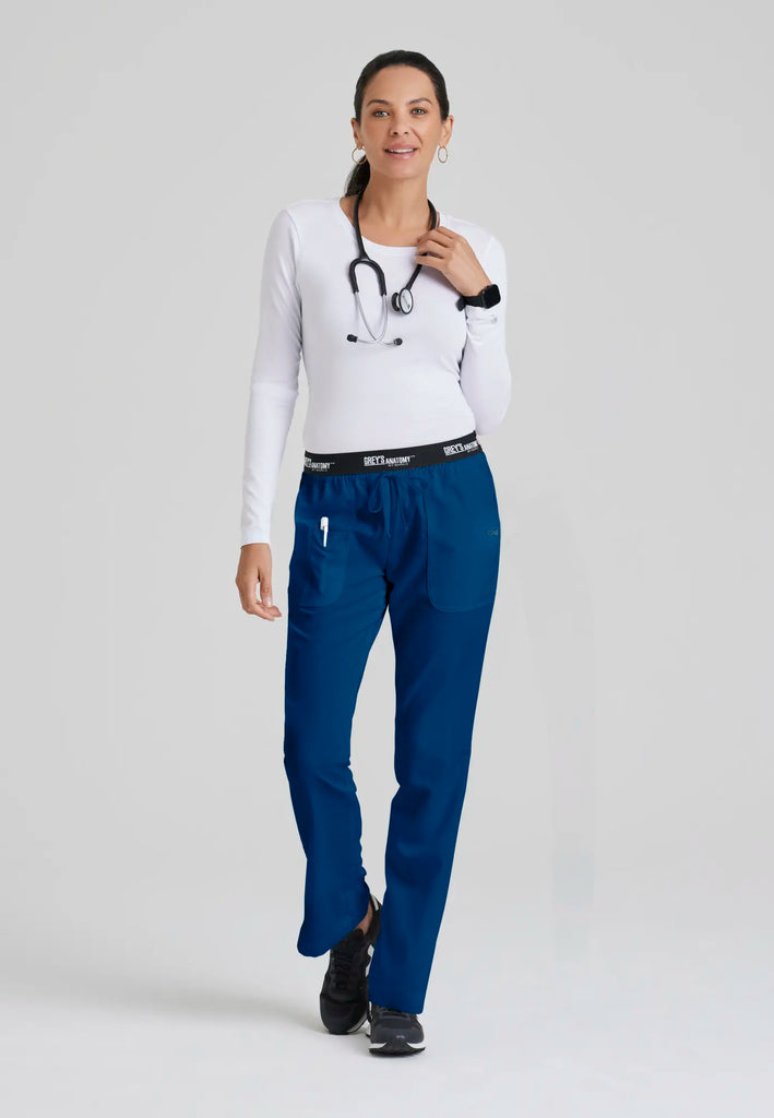 Barco Scrubs Women's Aubrey Pant Indigo | scrub-supply.com