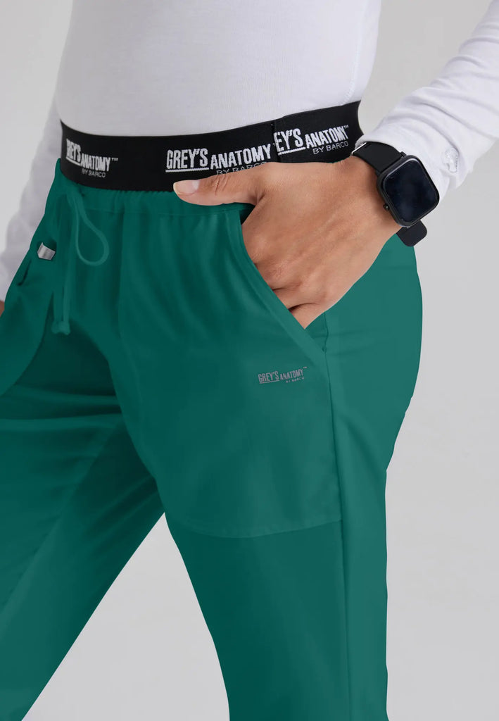 Barco Scrubs Women's Aubrey Pant Hunter Green | scrub-supply.com