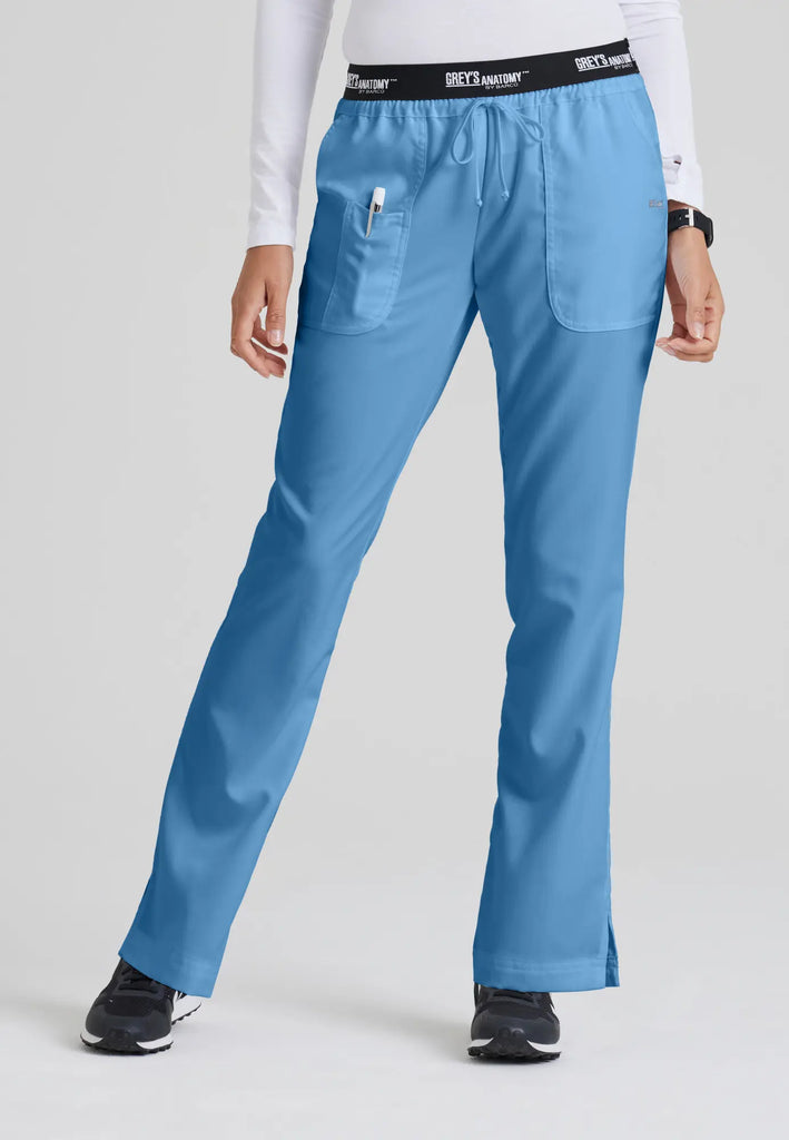 Barco Scrubs Women's Aubrey Pant Ceil Blue | scrub-supply.com