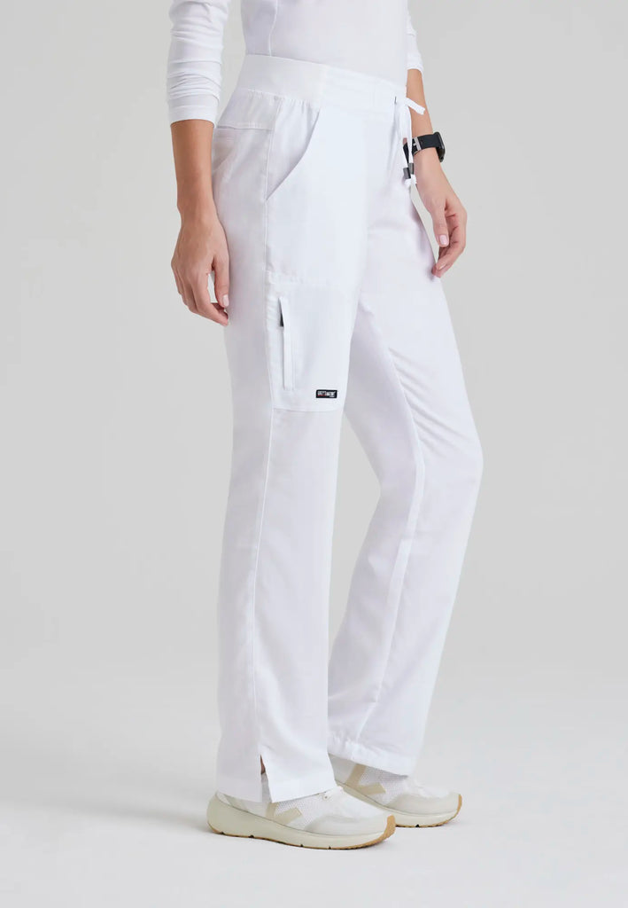 Barco Scrubs Women's Mia Pant White | scrub-supply.com