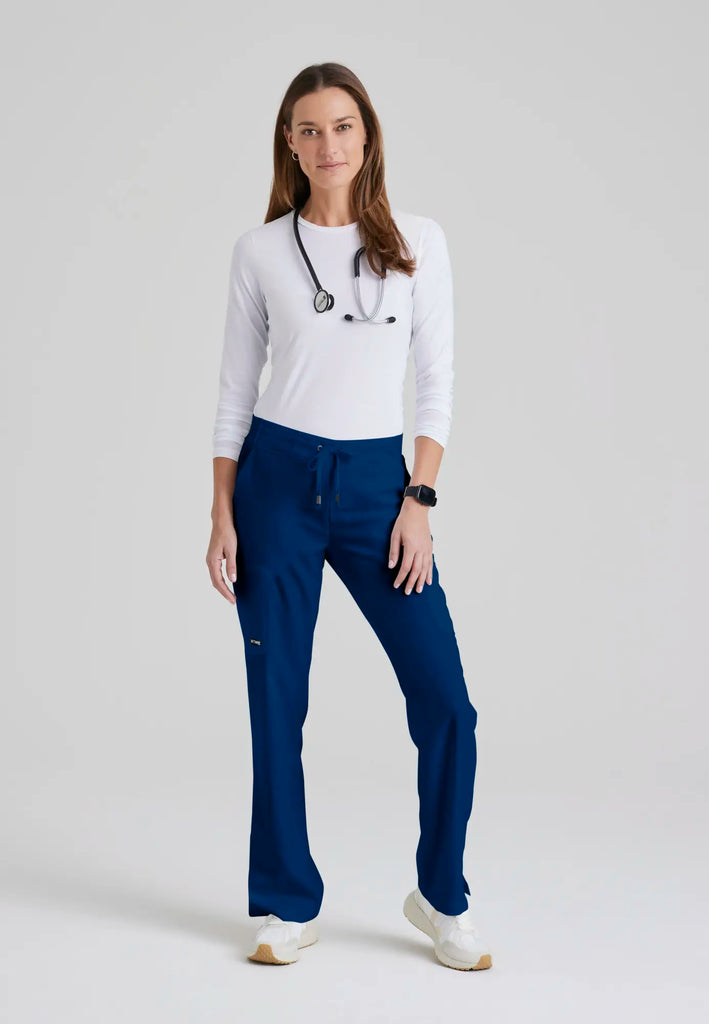 Barco Scrubs Women's Mia Pant Indigo | scrub-supply.com