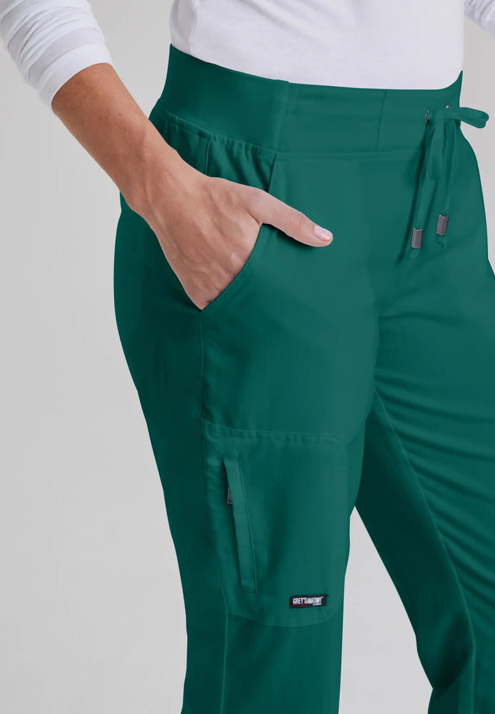 Barco Scrubs Women's Mia Pant Hunter Green | scrub-supply.com