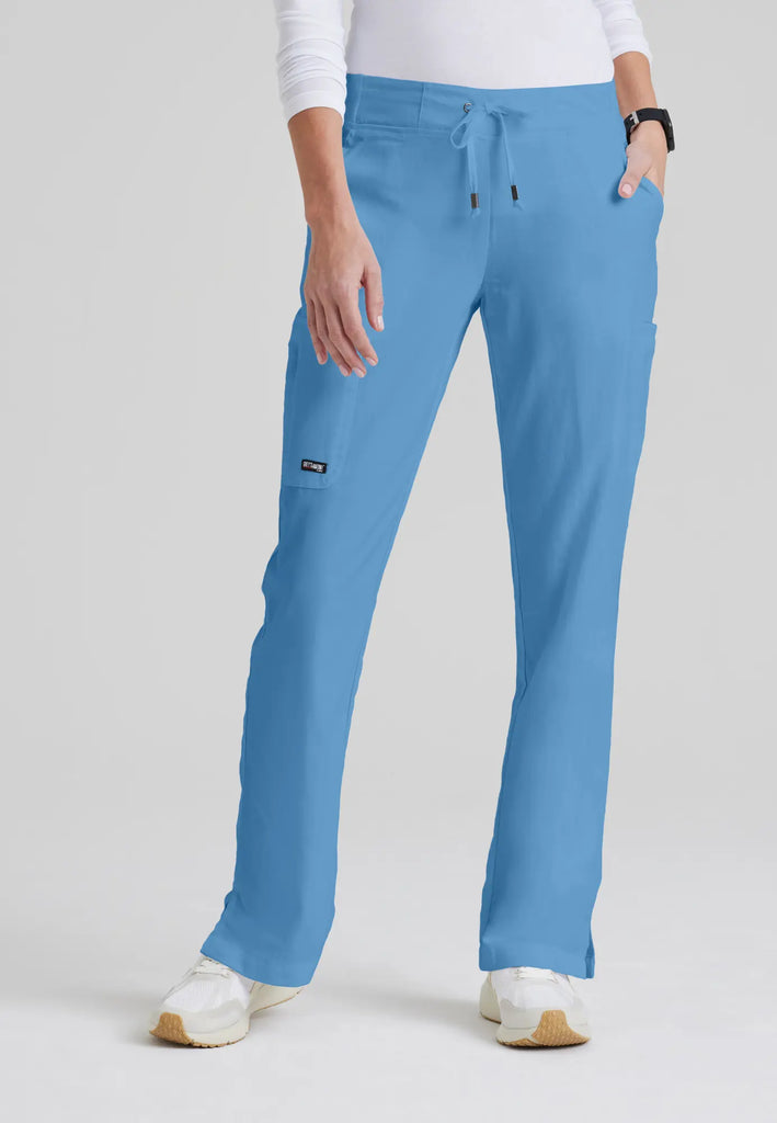 Barco Scrubs Women's Mia Pant Ceil Blue | scrub-supply.com