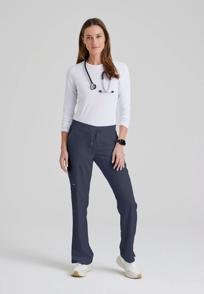 Barco Scrubs Women's Mia Pant Steel | scrub-supply.com