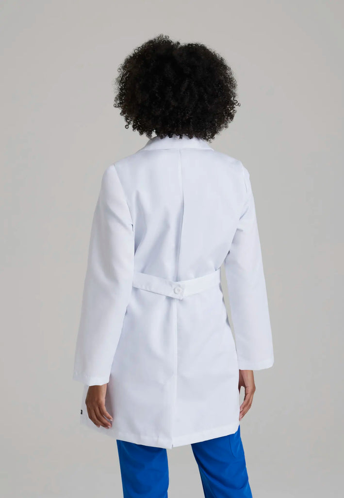 Barco Scrubs Women's Lily Lab Coat White | scrub-supply.com