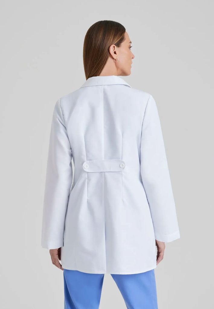 Barco Scrubs Women's Hannah Lab Coat White | scrub-supply.com