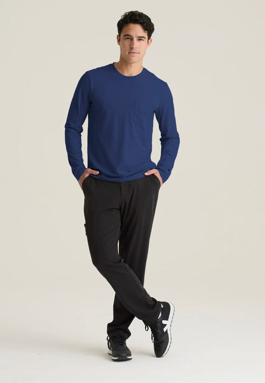 Grey's Anatomy by Barco Scrubs Men's Arise Tee Indigo | scrub-supply.com