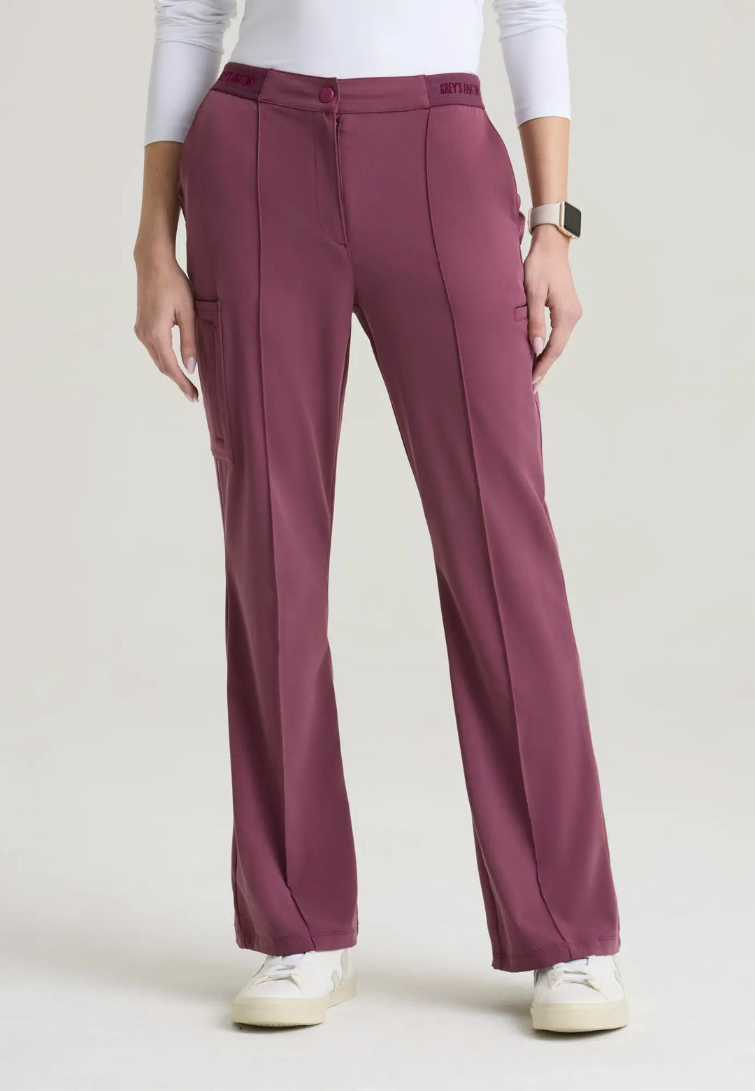 Grey's Anatomy by Barco Scrubs Women's Spring Pant Dusty Port | scrub-supply.com