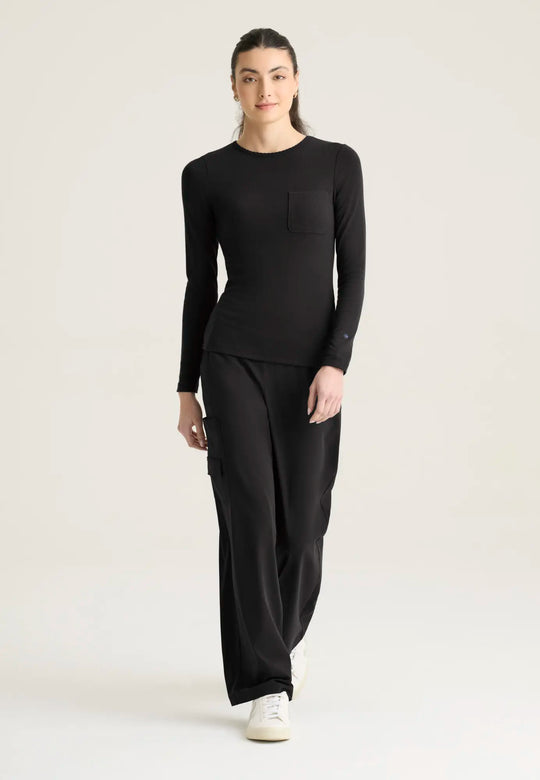 Grey's Anatomy by Barco Scrubs Women's Aria Pant Black | scrub-supply.com